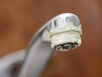 Белый налёт от воды